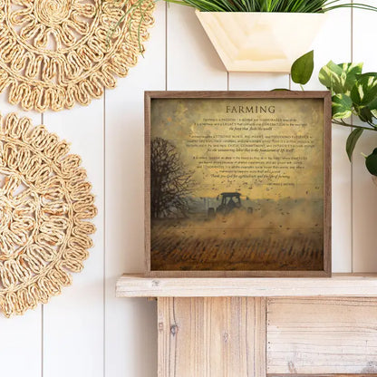 Farming Wall Art