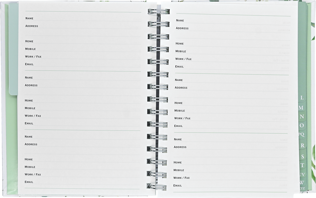 Eucalyptus Large Address Book