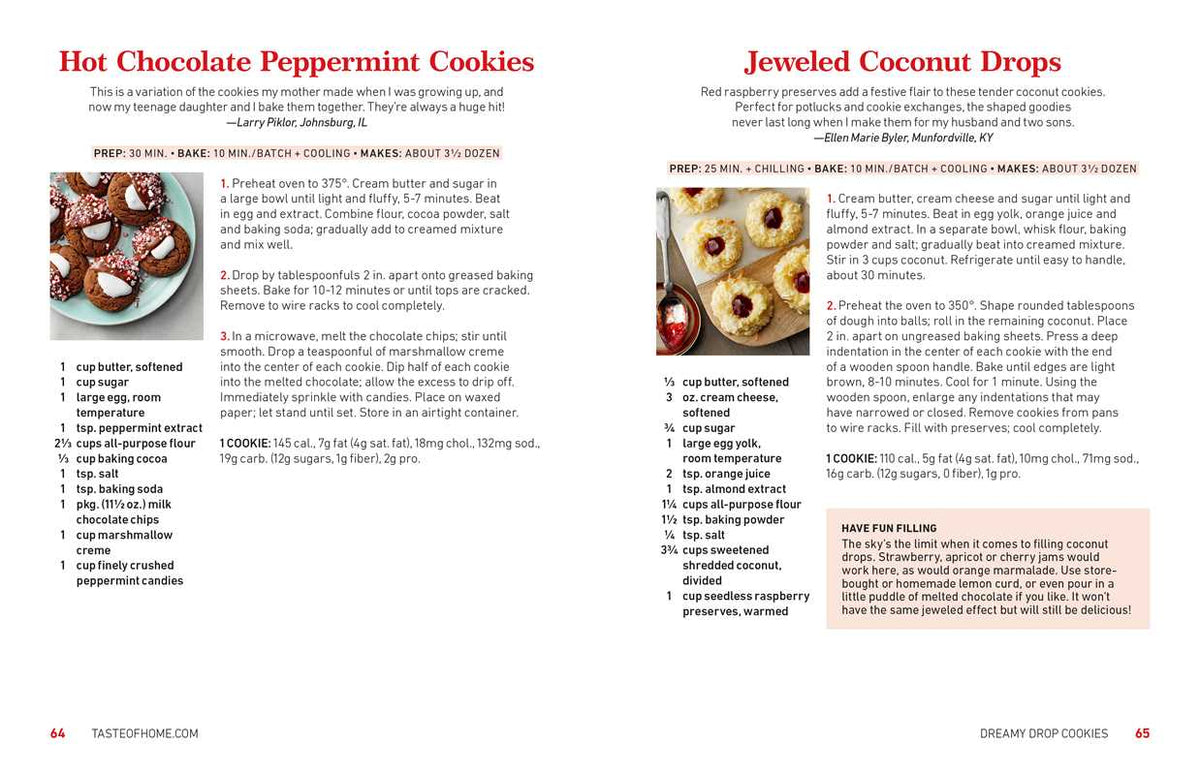Taste of Home All New Christmas Cookies  by