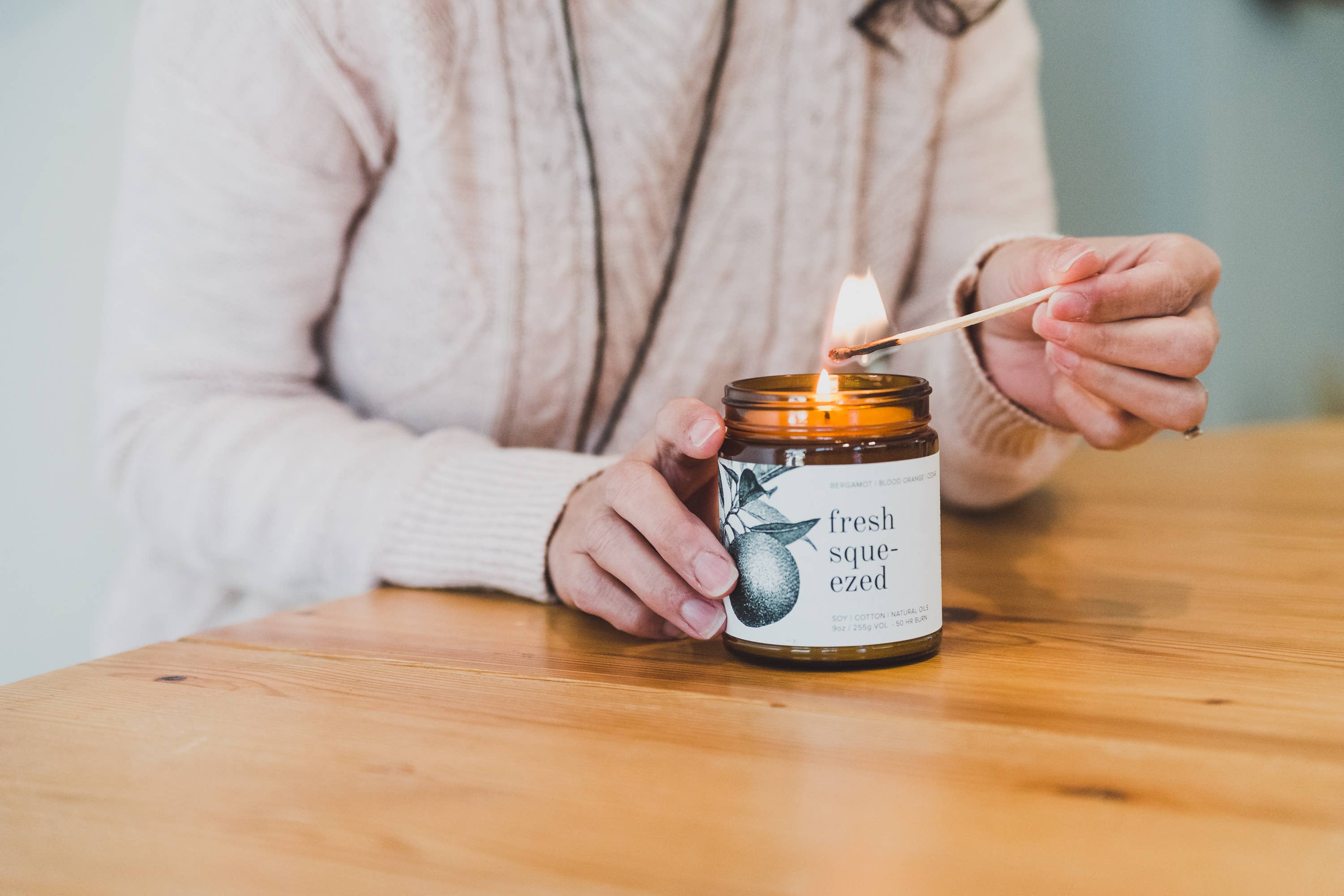 Fresh Squeezed 9oz Soy Candle