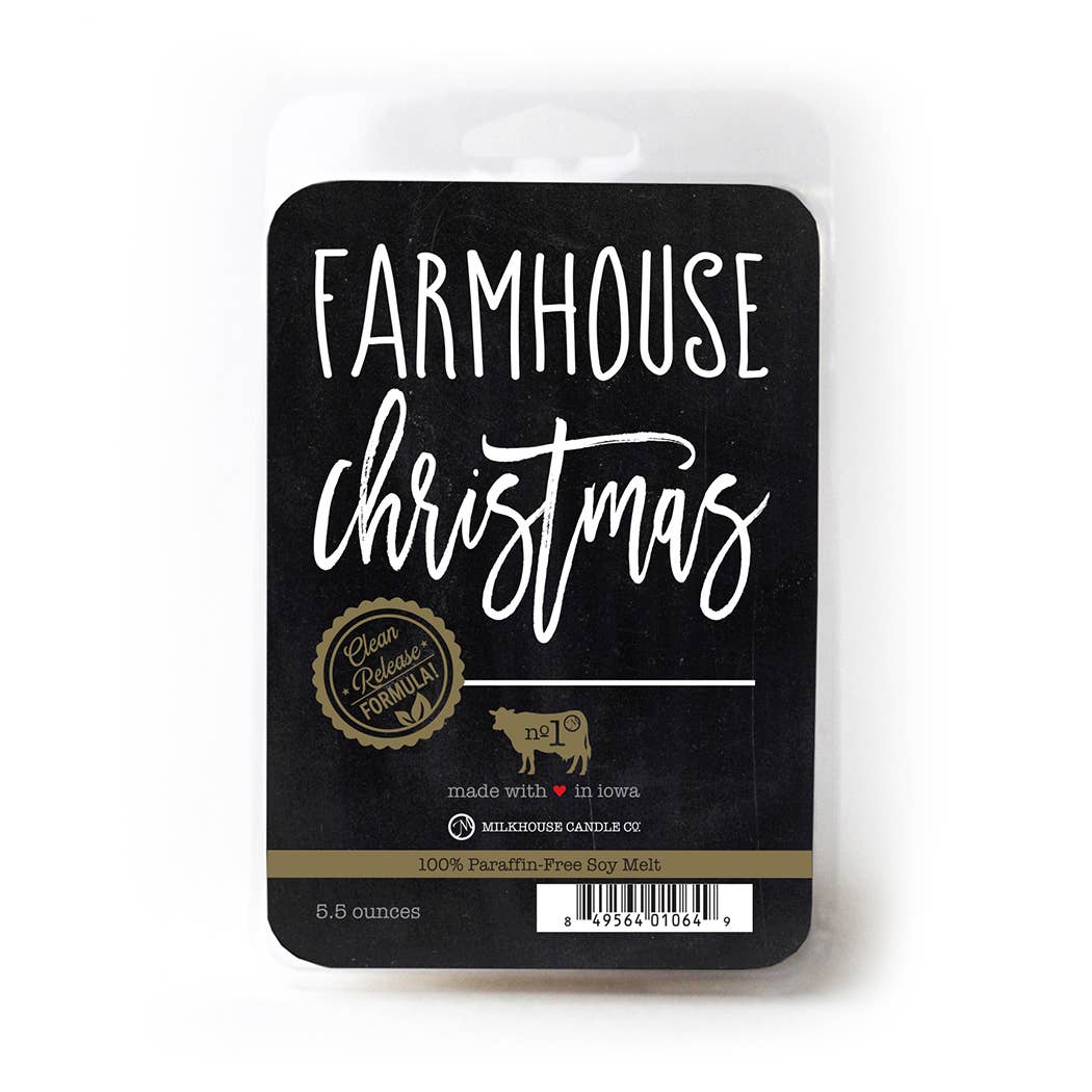 5.5 oz Wax Melts Christmas: Farmhouse Christmas