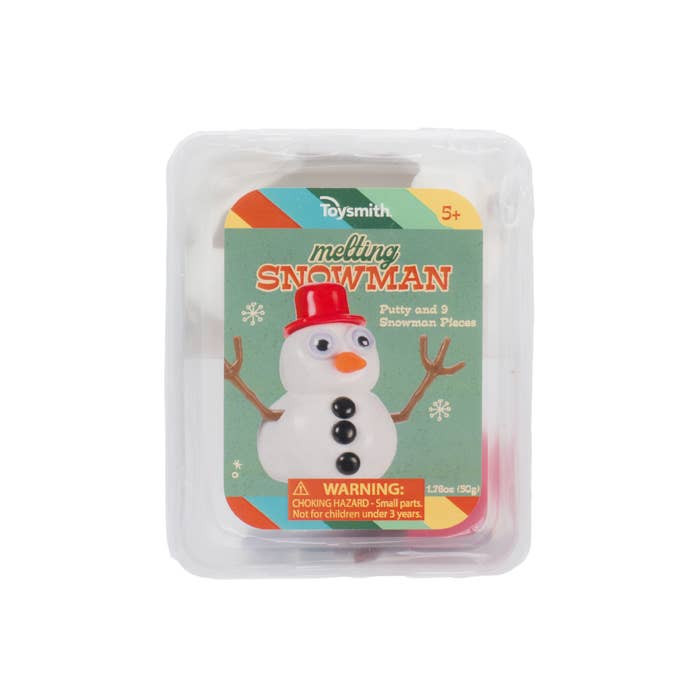 Melting Snowman Putty/Slime Kit, Reusable, Christmas, Winter