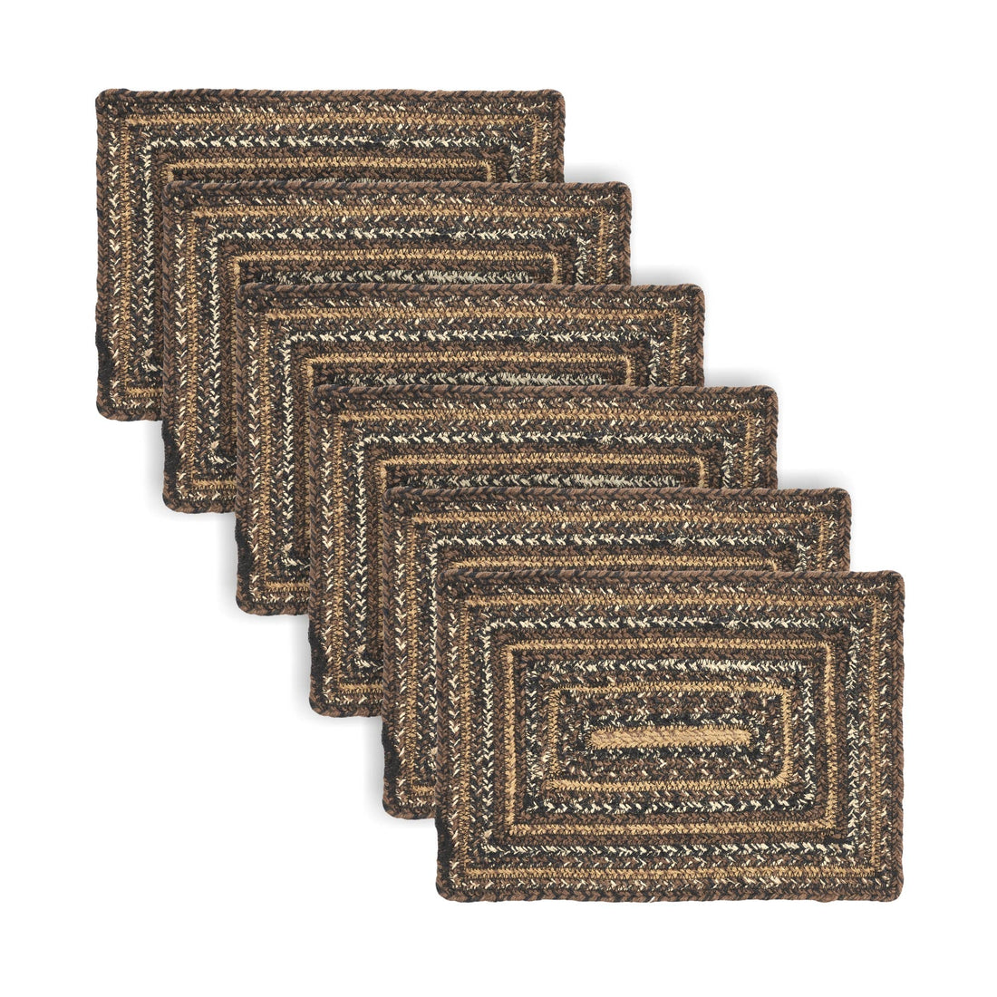 Espresso Jute Rect Placemat