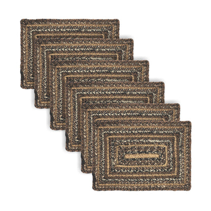 Espresso Jute Rect Placemat