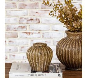 Brown Terra Cotta Vase