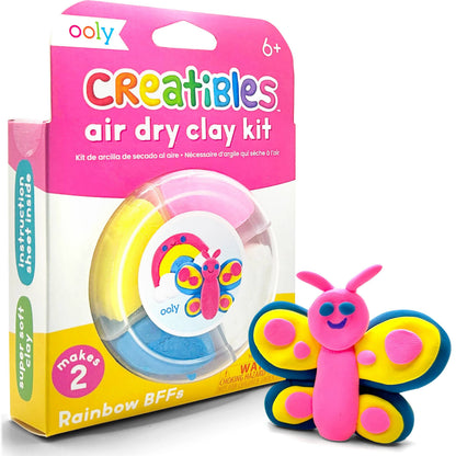 Creatibles Air Dry Clay Kit - Rainbow Pals