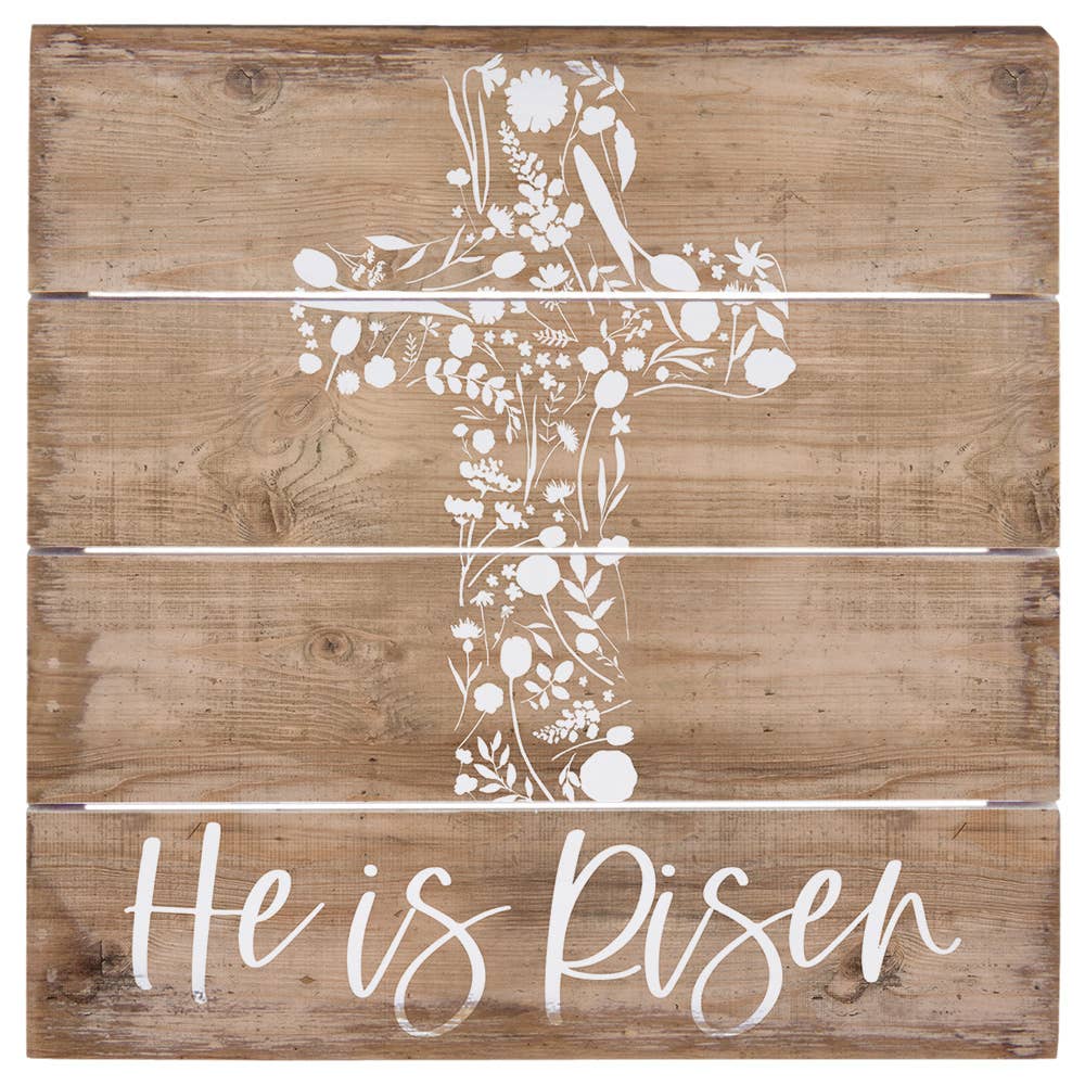 He Is Risen Cross