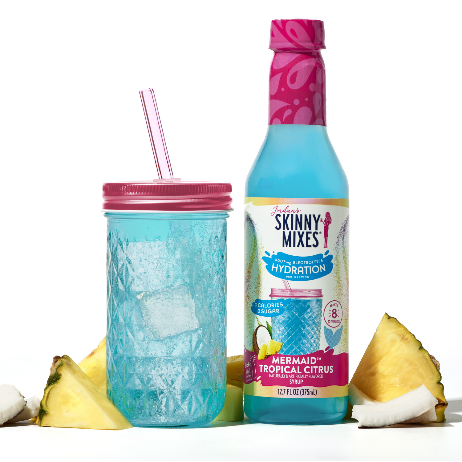 Sugar Free Mermaid Hydration Syrup with Electrolytes 375 ml