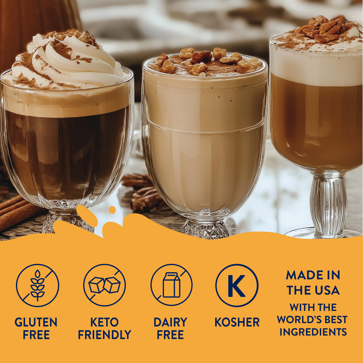 Fall Favorites Syrup Trio - Sugar Free