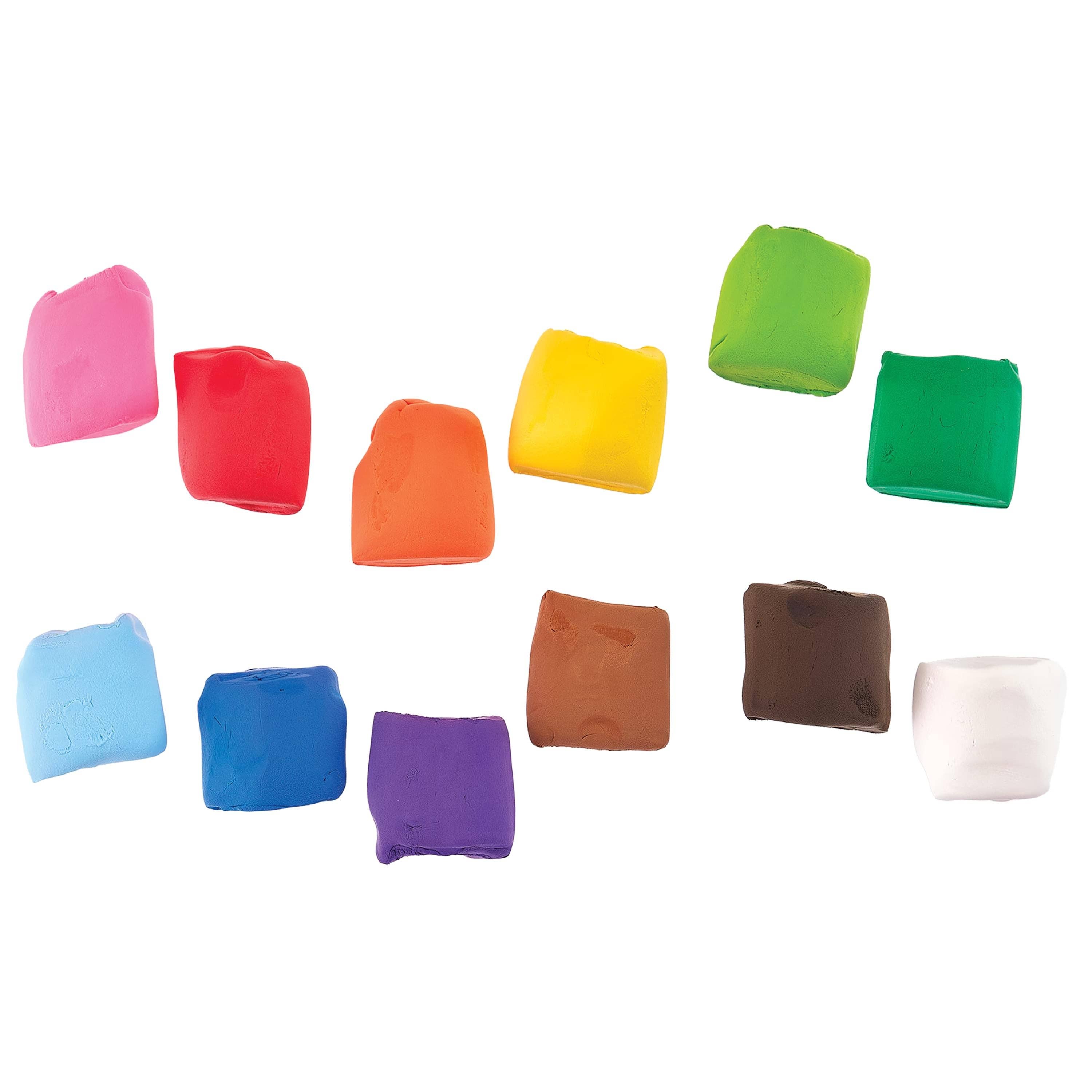 Creatibles Air Dry Clay Kit - Set of 12 Colors