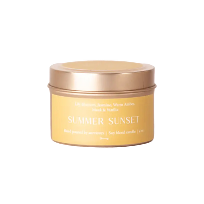 Summer Sunset Travel Tin  