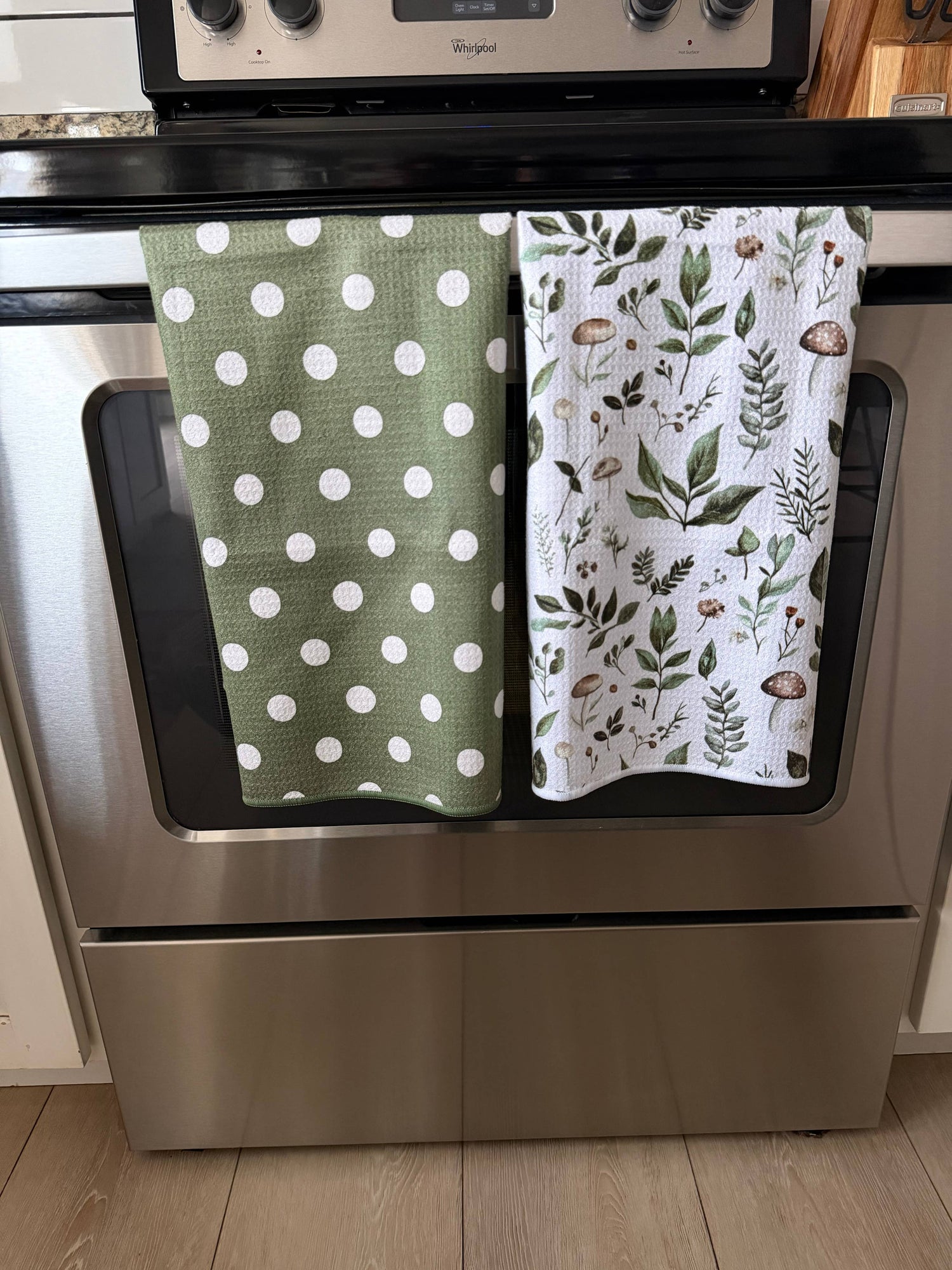 Poncanna: Double-Sided Hand Towel &amp; Washcloth