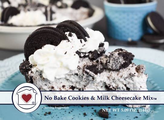 No Bake Cookies &amp; Milk Cheesecake Mix