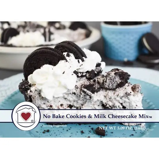 No-Bake Cookies &amp; Milk Latte Cheesecake Mix