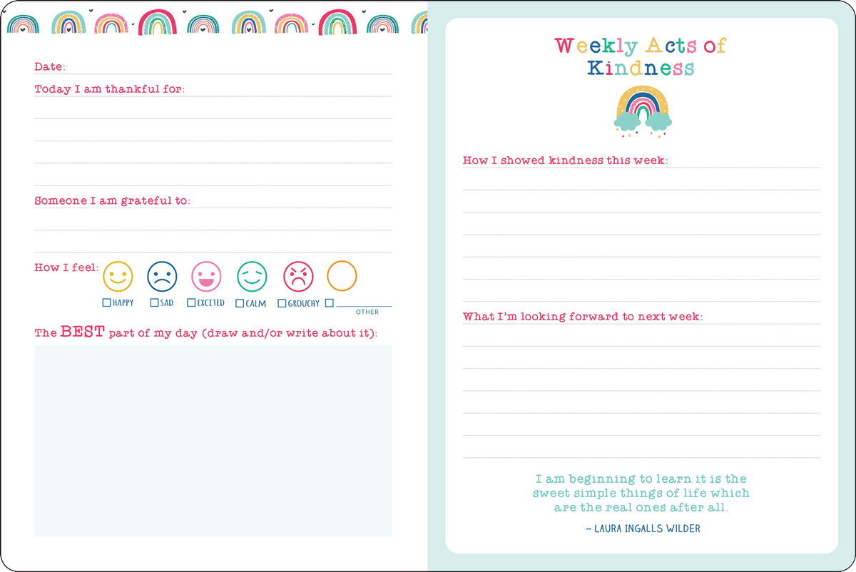 Kids’ Daily Gratitude Journal