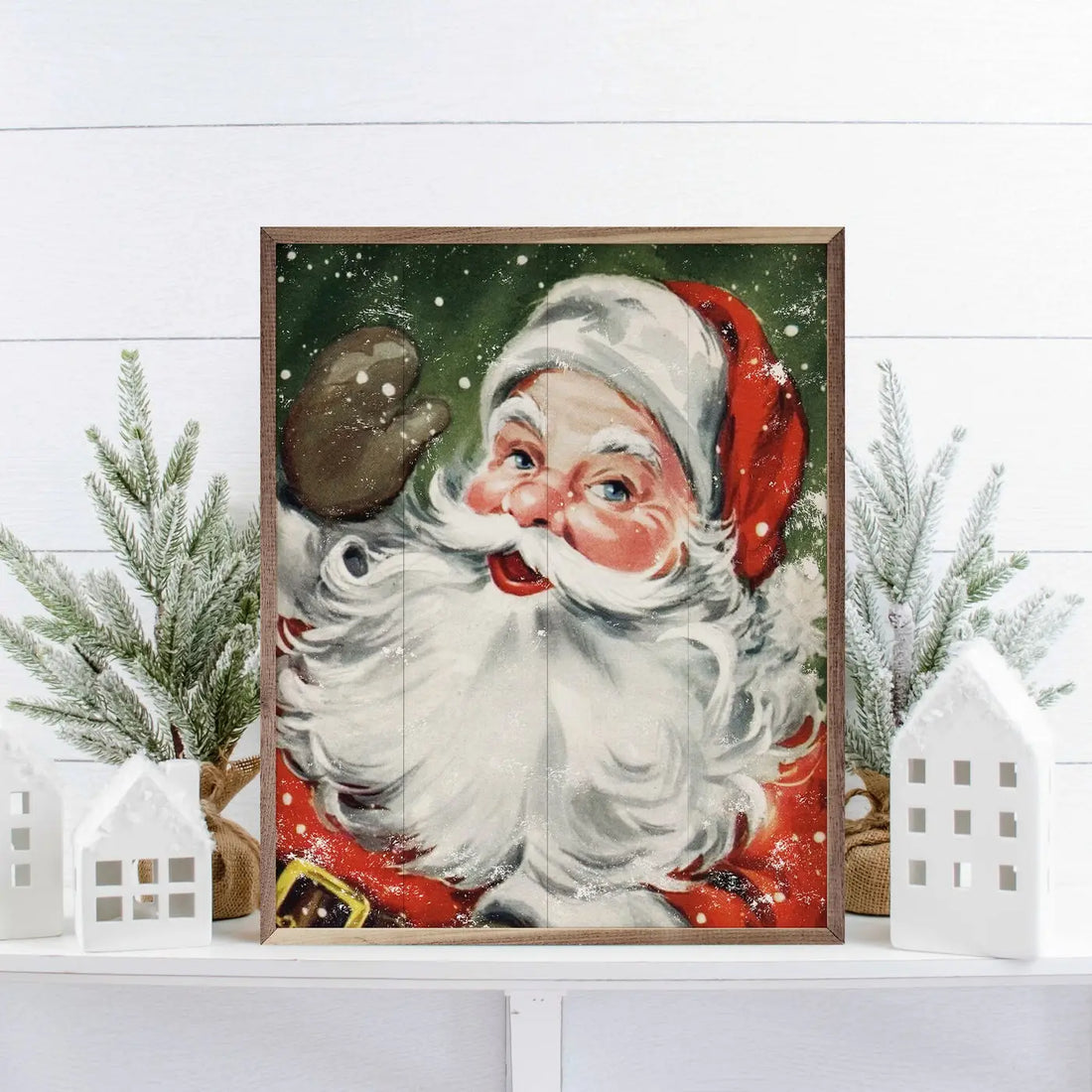 Santa w/ Snow