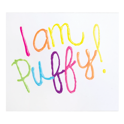 Magic Puffy Neon Pens - Set of 6