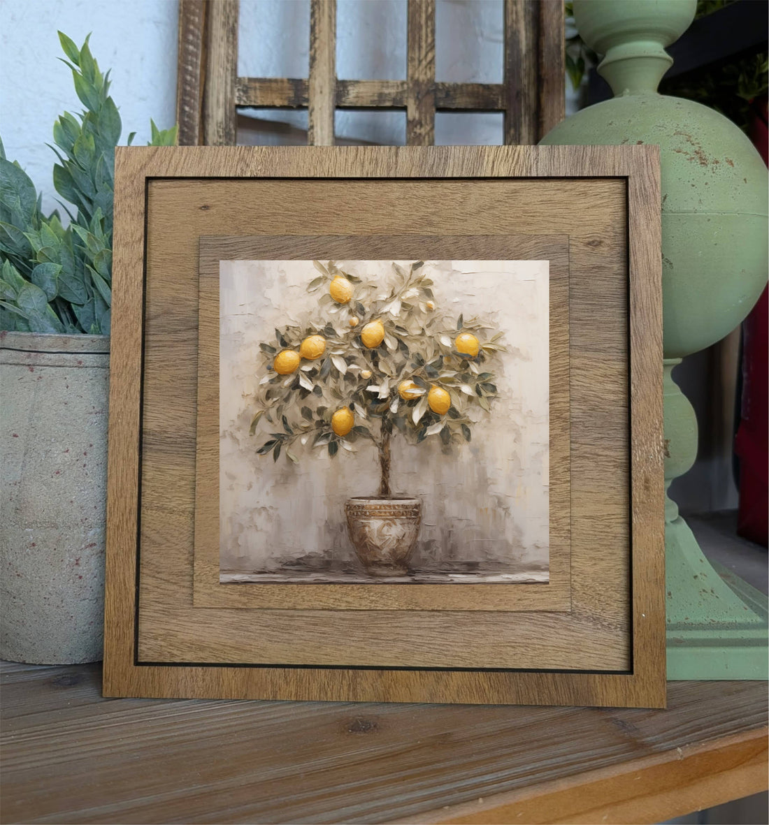 Insert Lemon Tree for Square Frame