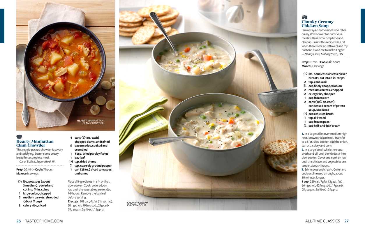 Taste of Home Soups, Stews and More by