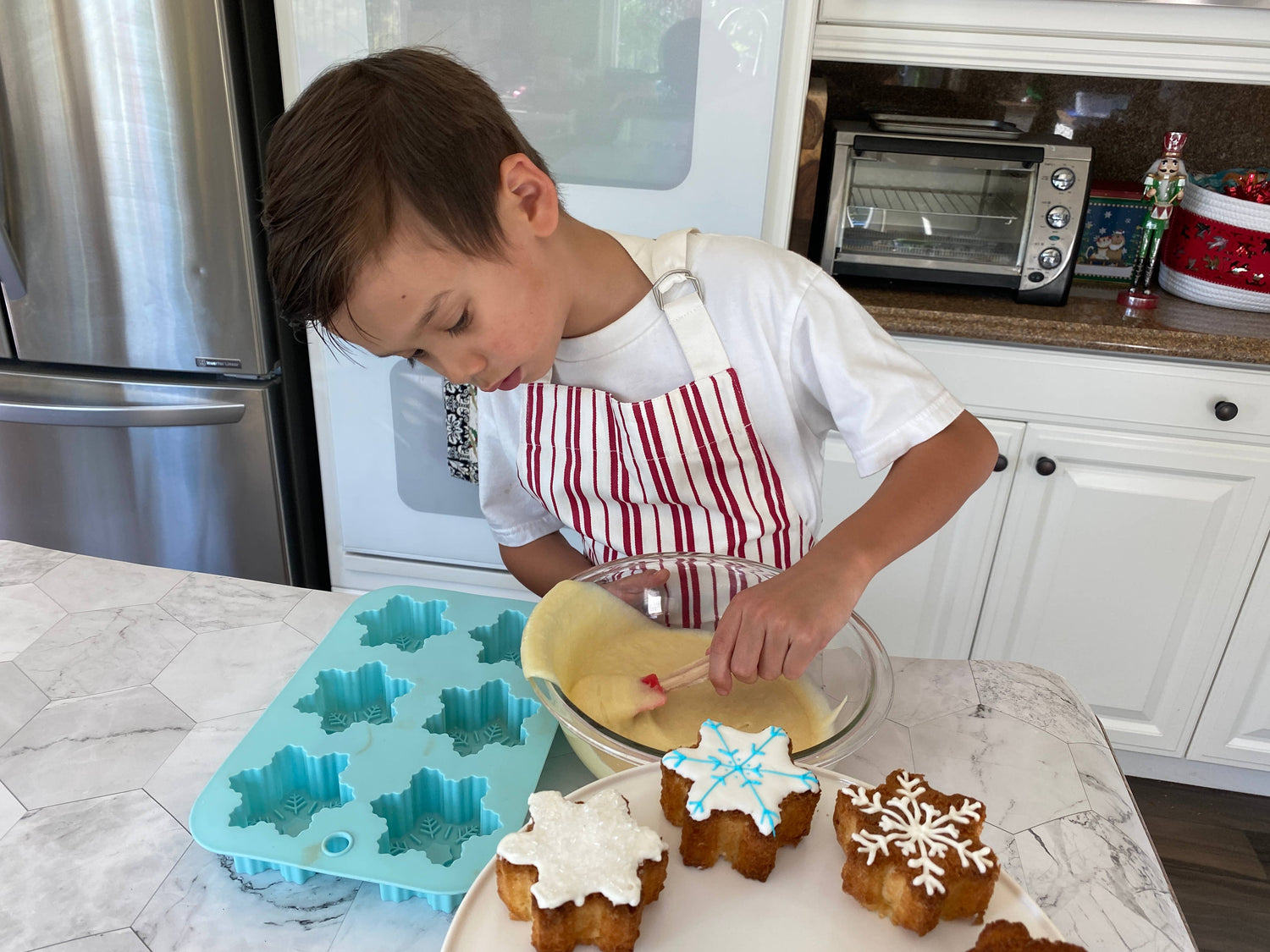 Winter Wonderland Snowflake Cupcake Mold