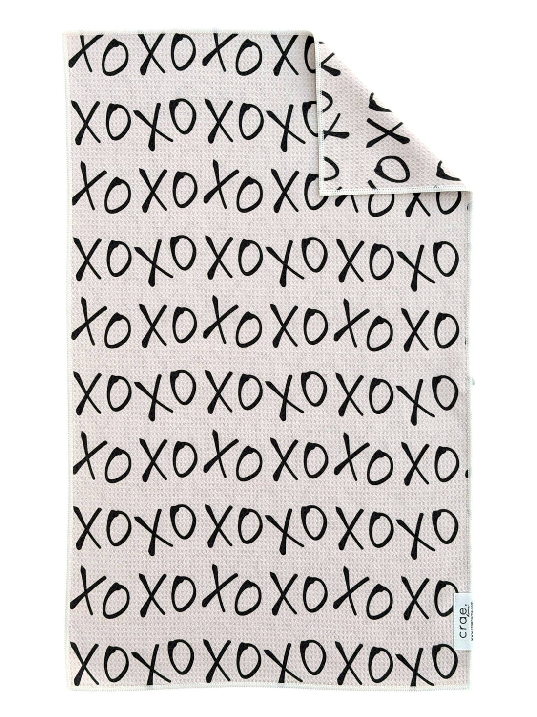 Kisses and Cuddles: Double-Sided Hand Towel