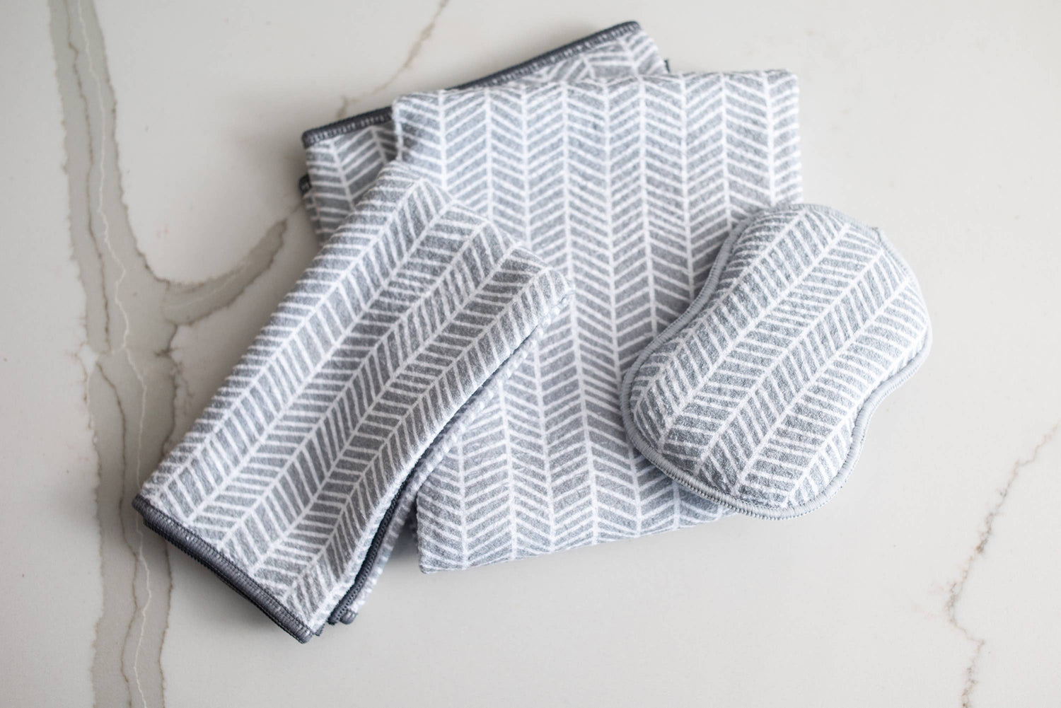 Anywhere Towel - Branches in Grey