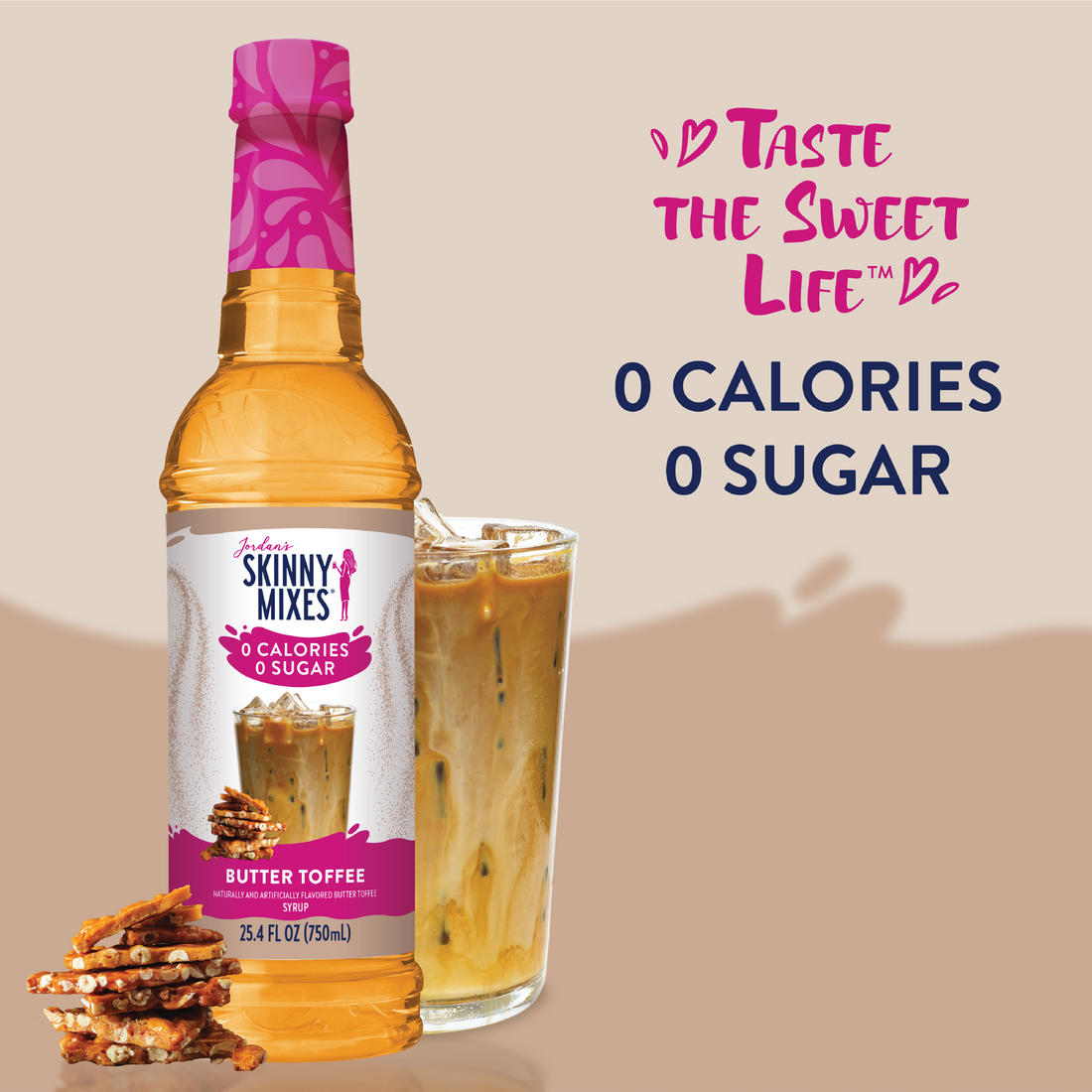 Butter Toffee Syrup - Sugar Free