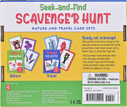 Seek-and-Find Scavenger Hunt Card Pack