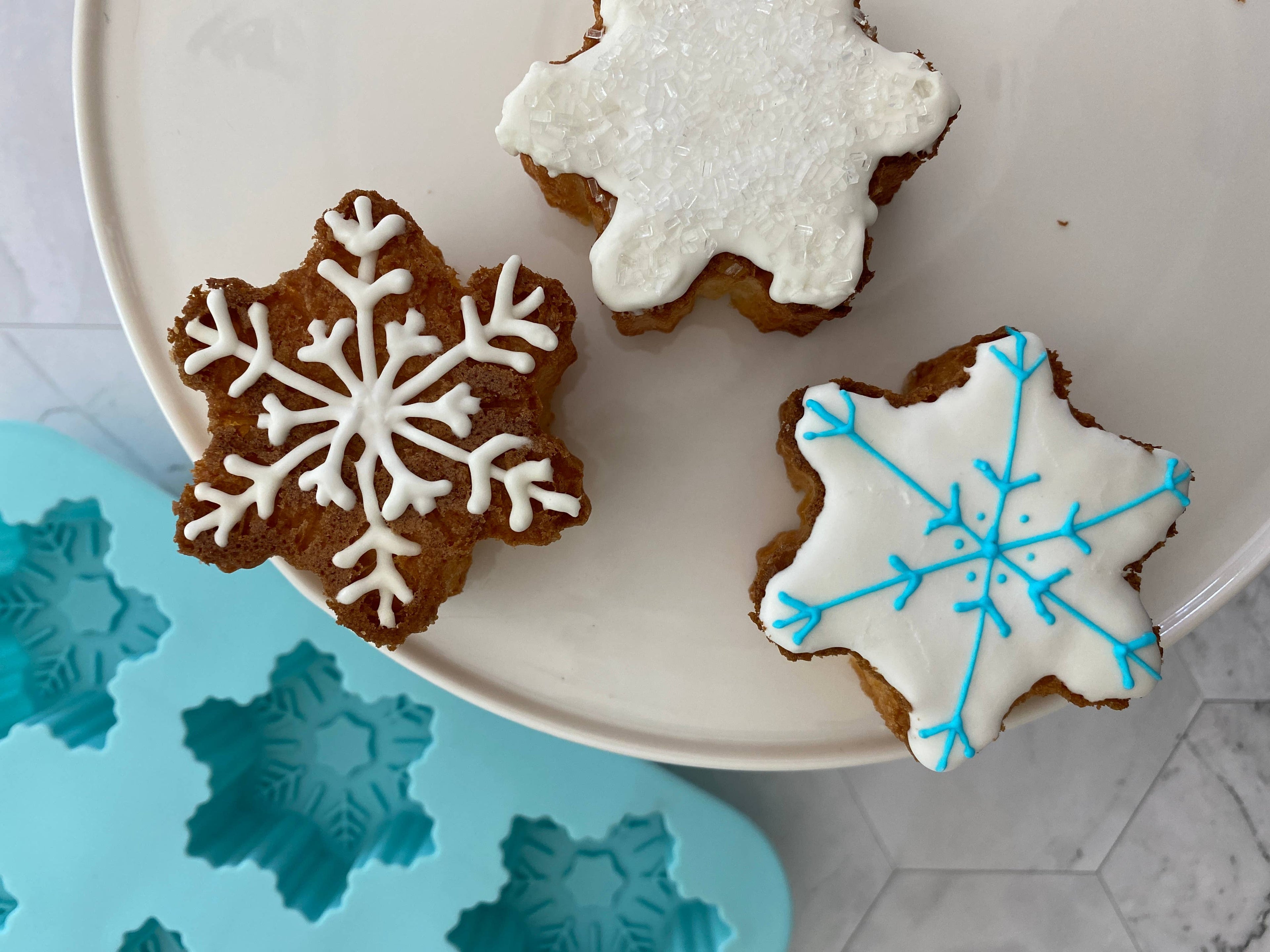 Winter Wonderland Snowflake Cupcake Mold