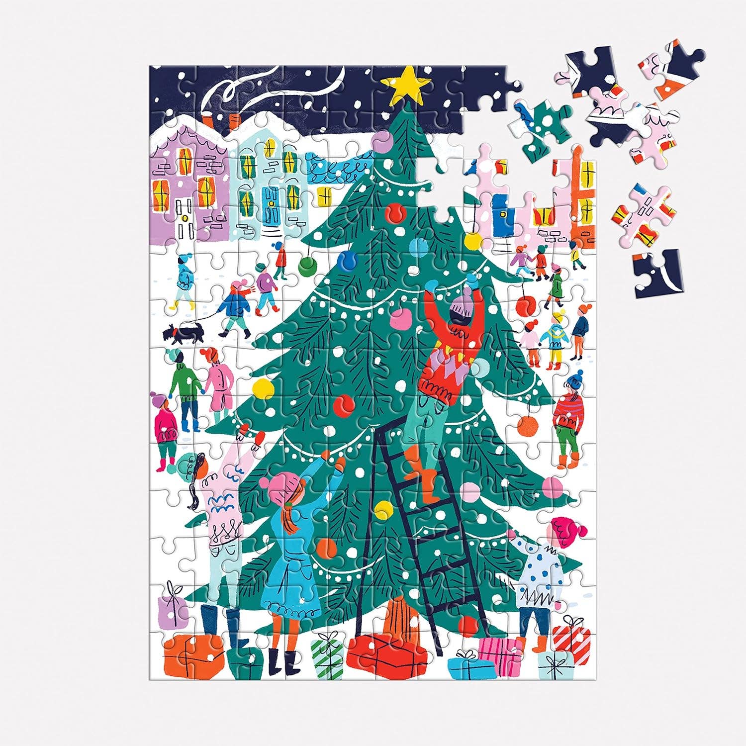 Tree Decorating 130pc Puzzle Ornament