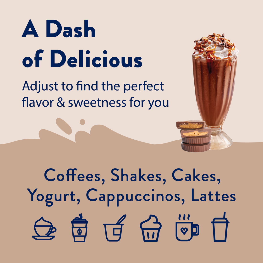 Peanut Butter Cup Syrup - Sugar Free