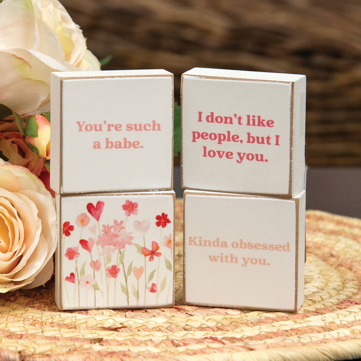 Kinda Obsessed 2” Square Block Set