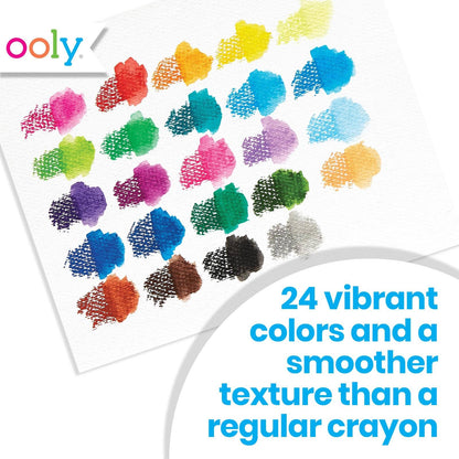 Smooth Stix Watercolor Gel Crayon Set - 6 Colors