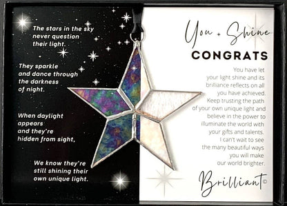 You + Shine: Stained Glass Star