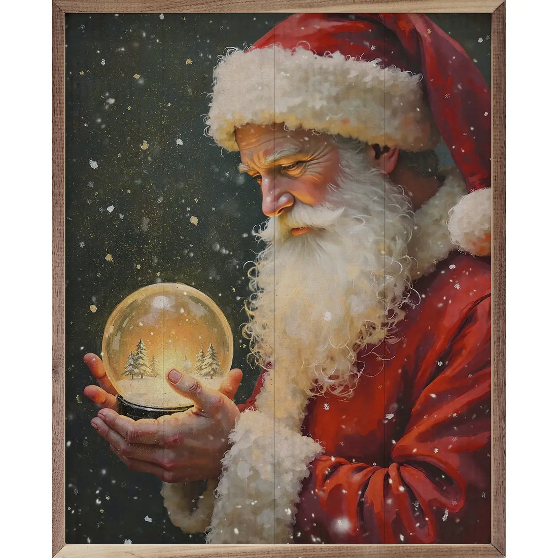 Santa with Snowglobe