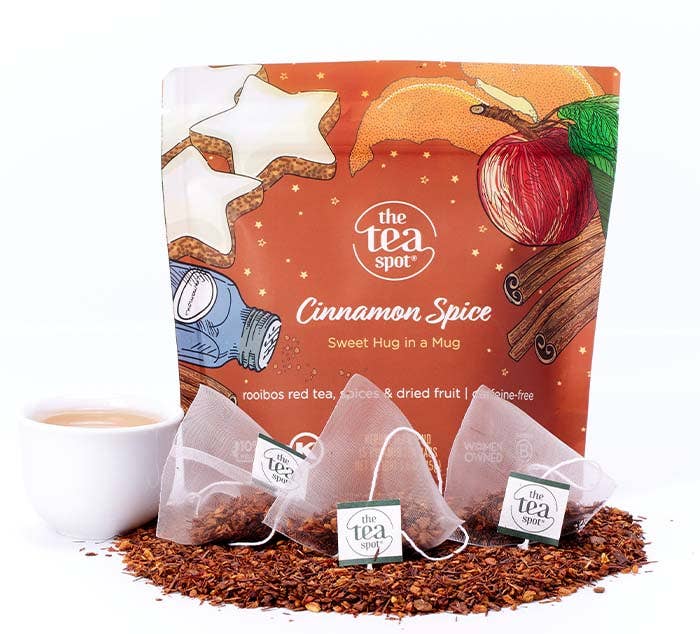 The Tea Spot: Cinnamon Spice Tea - 15 Sachets Each