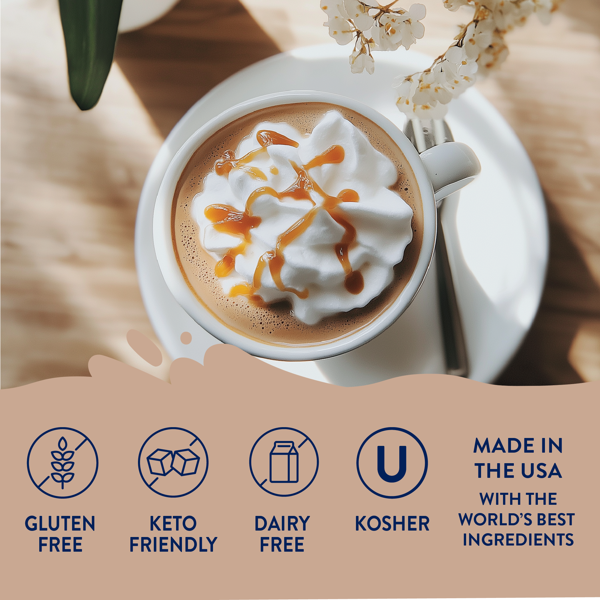 Sugar Free Vanilla Caramel Creme Syrup