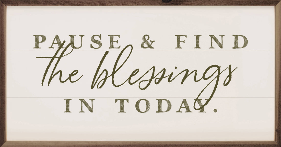 Pause And Find White