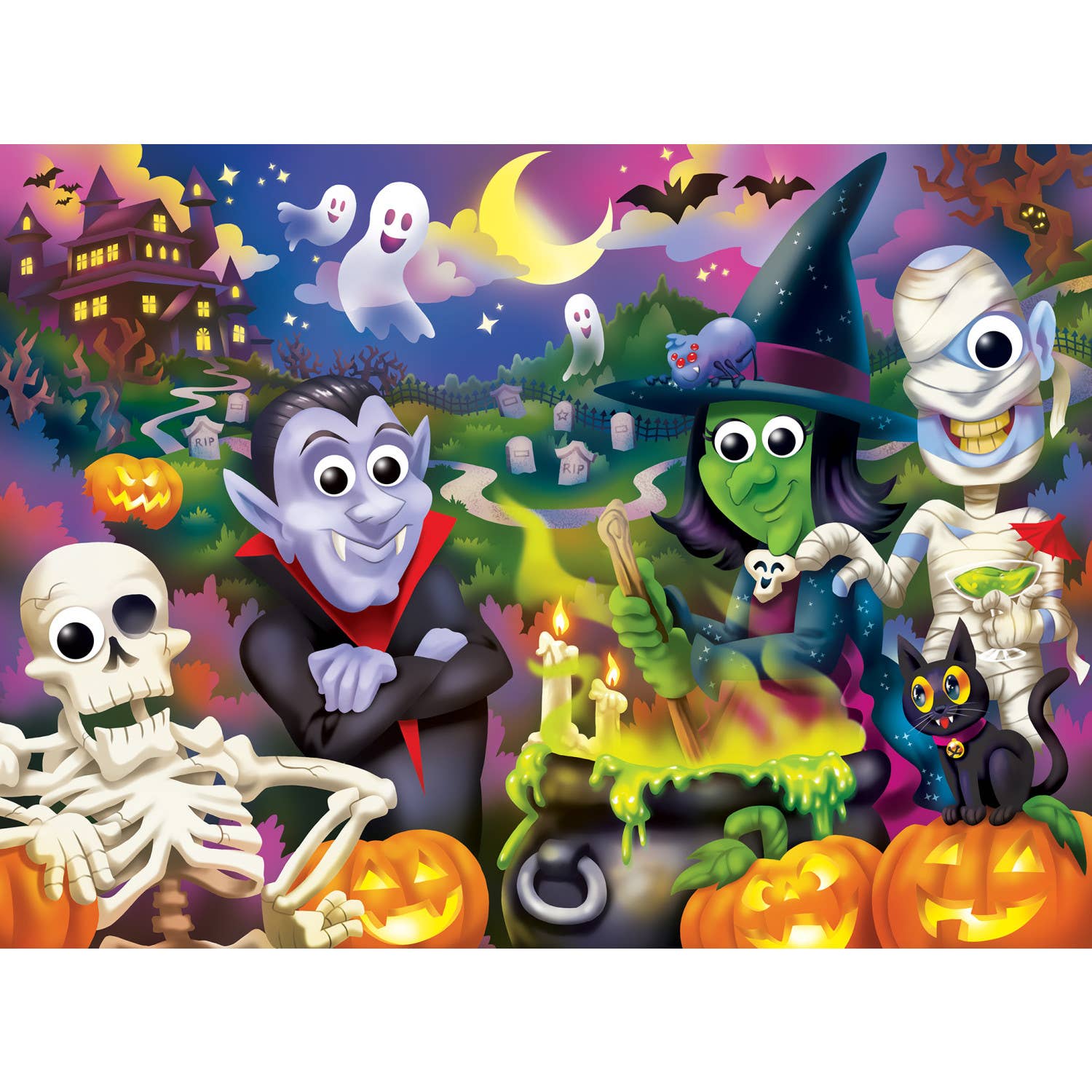 Googly Eyes - Freaky Friends 48 Piece Puzzle