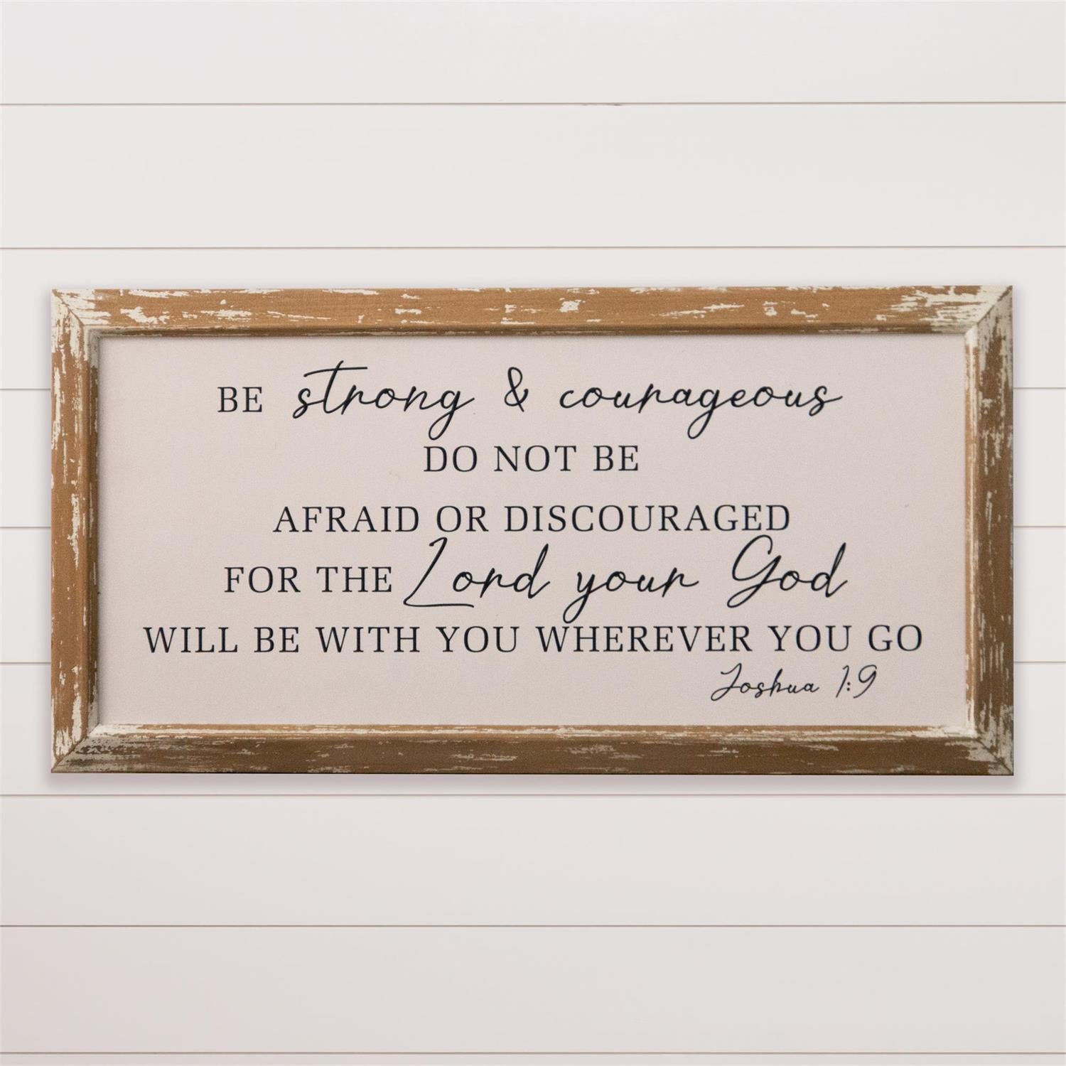 Strong &amp; Courageous