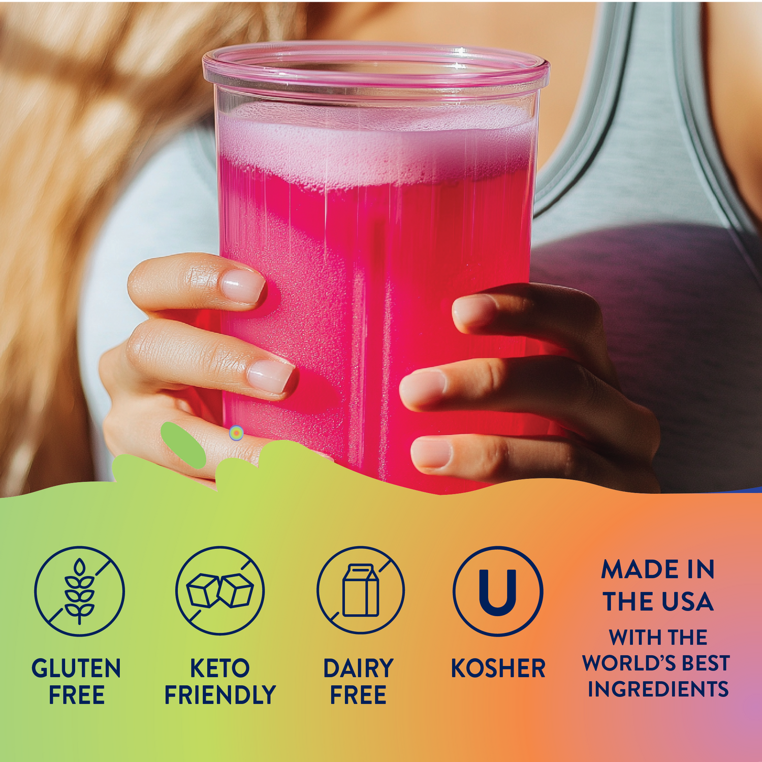 Strawberry Dragon Fruit Energy Syrup - Sugar Free