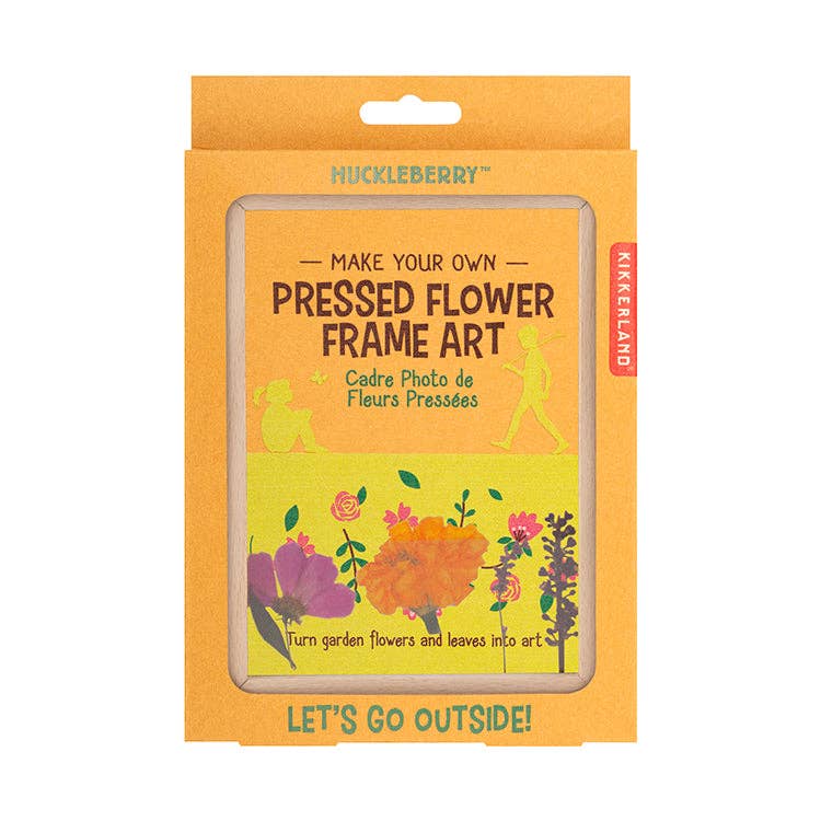HUCKLEBERRY PRESSED FLOWER FRAME