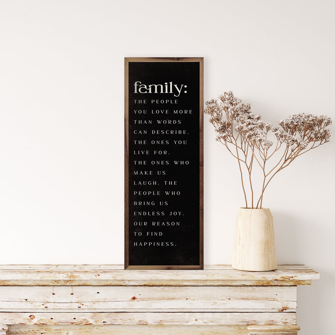 Family The People You Love Black