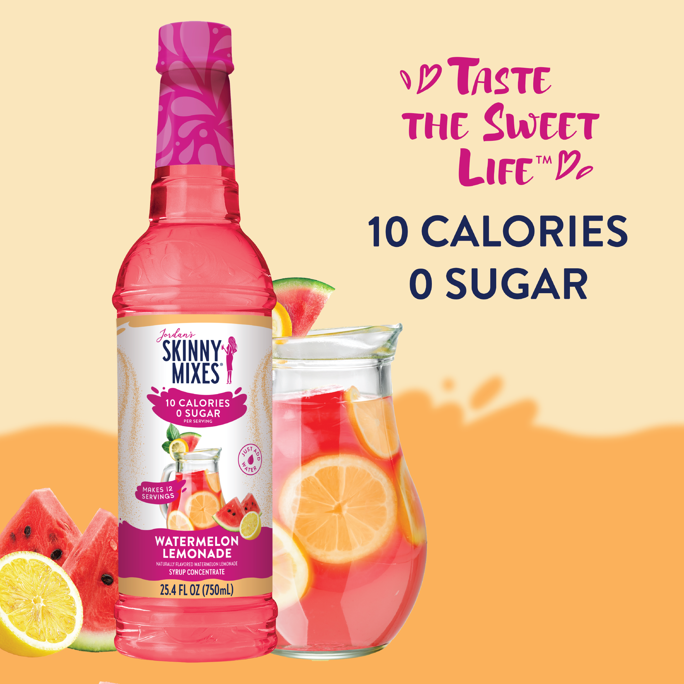Watermelon Lemonade Syrup - Sugar Free