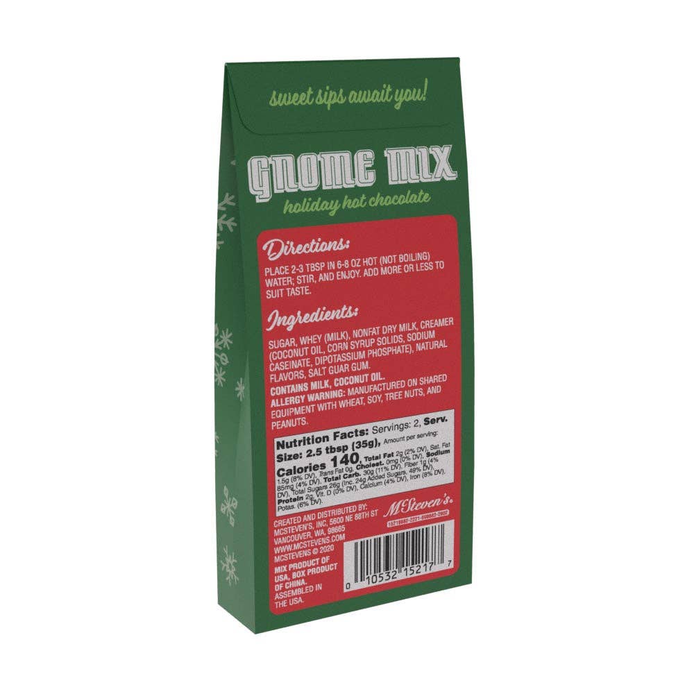 Gnome Mix Chocolate Cocoa (2.5oz tent Box)