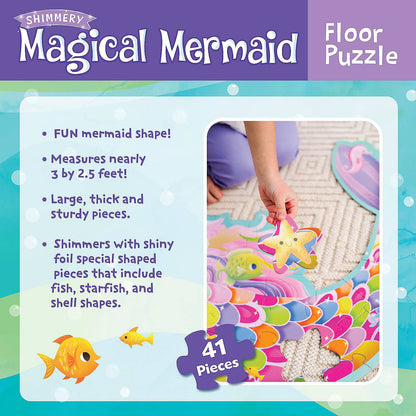 Floor Puzzle: Magical Mermaid