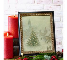 Christmas Village Photo Frame