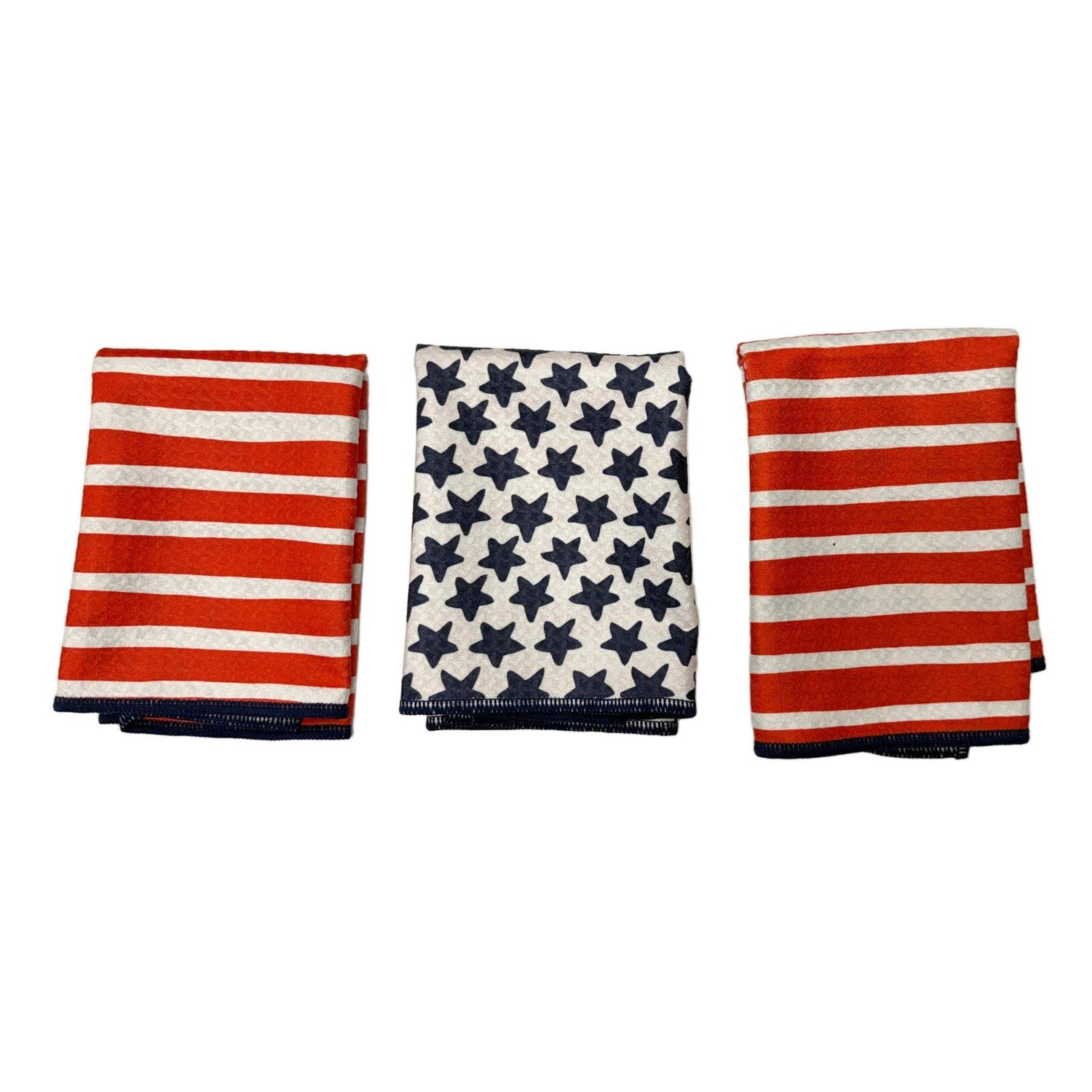 Mighty Mini Towel (Set of 3) Reversible - USA Flag