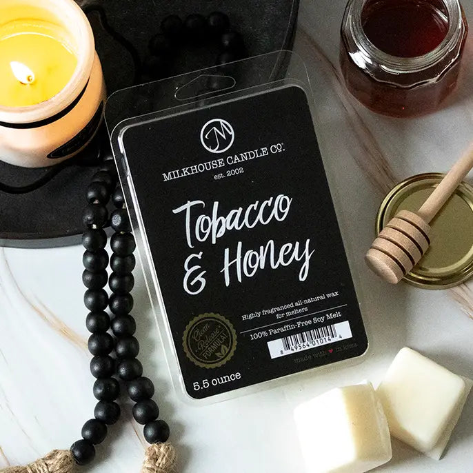 Tobacco &amp; Honey Wax Melts