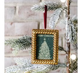 Gold Frame Ornament